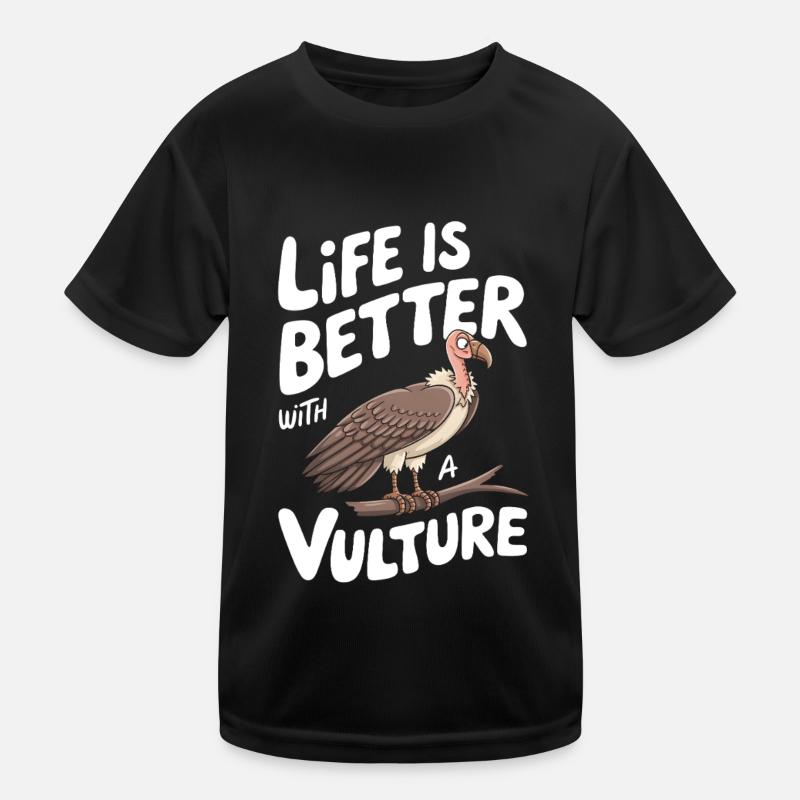 Geier Kinder Funktions-T-Shirt