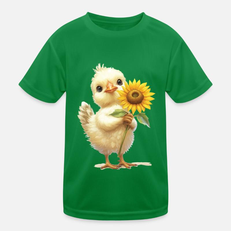 Ziege Kinder Funktions-T-Shirt