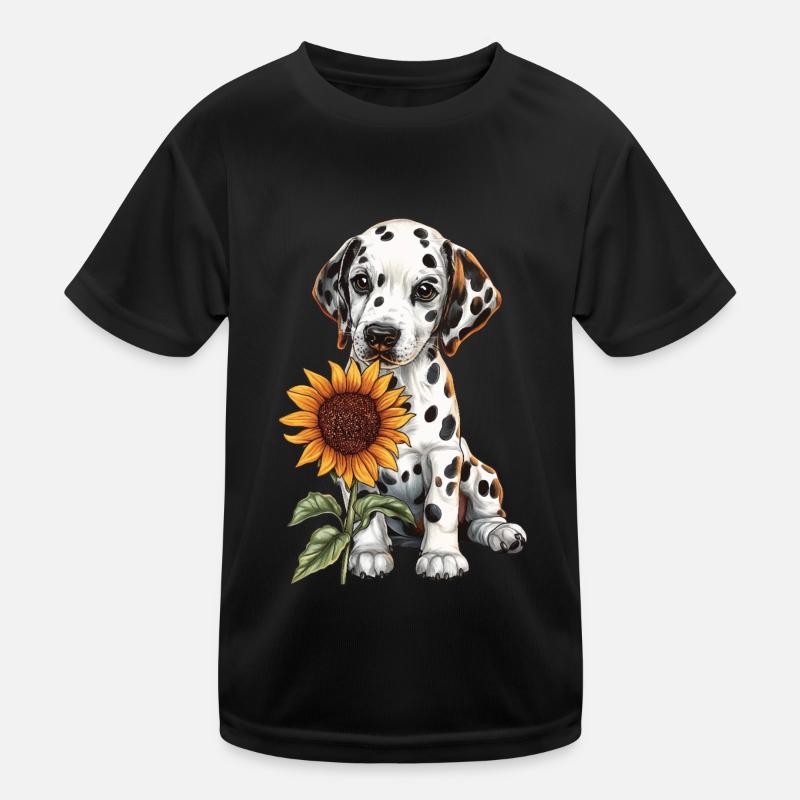 Dalmatiner Kinder Funktions-T-Shirt