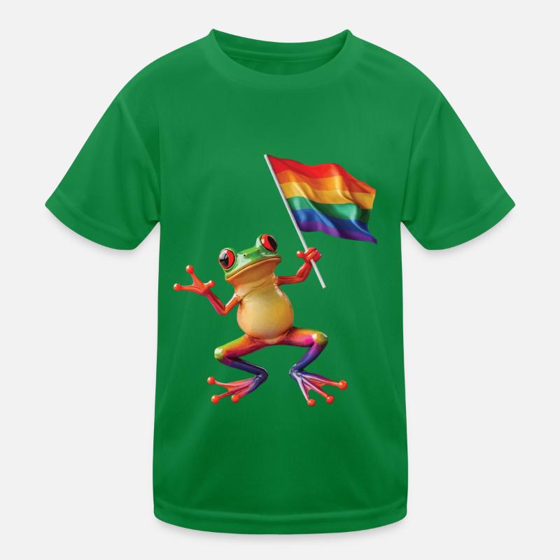 Frosch Kinder Funktions-T-Shirt