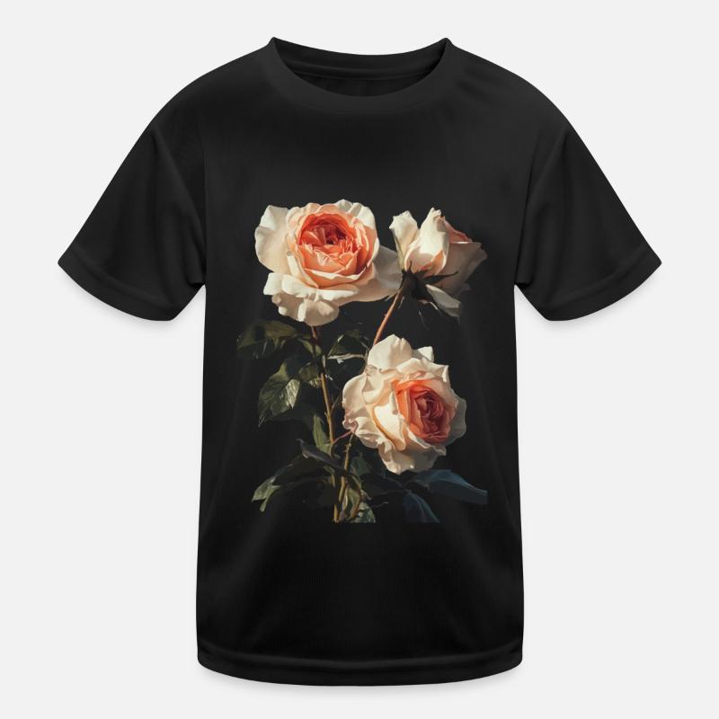 Rose Kinder Funktions-T-Shirt