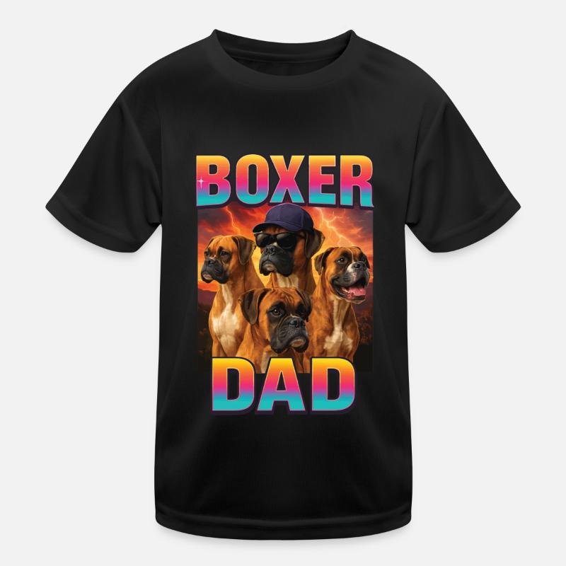 Boxer Kinder Funktions-T-Shirt