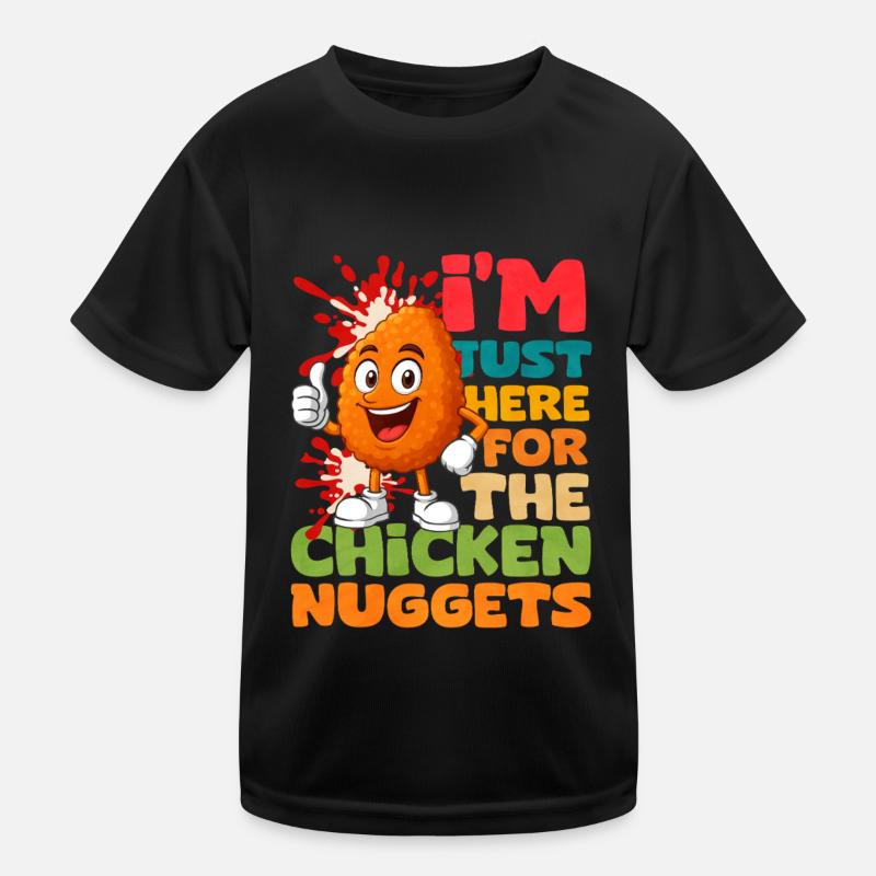 Nugget de poulet T-shirt sport Enfant