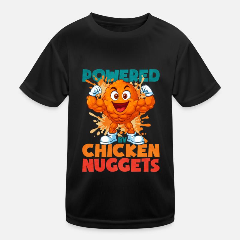 Chicken Nugget Kids Functional T-Shirt