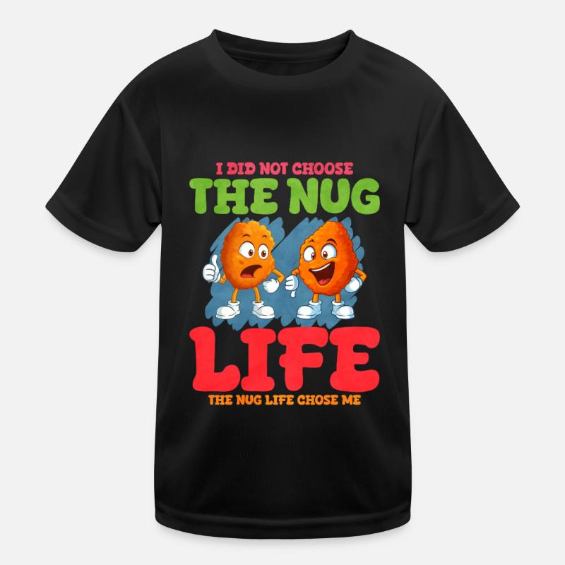 Chicken Nugget Kids Functional T-Shirt