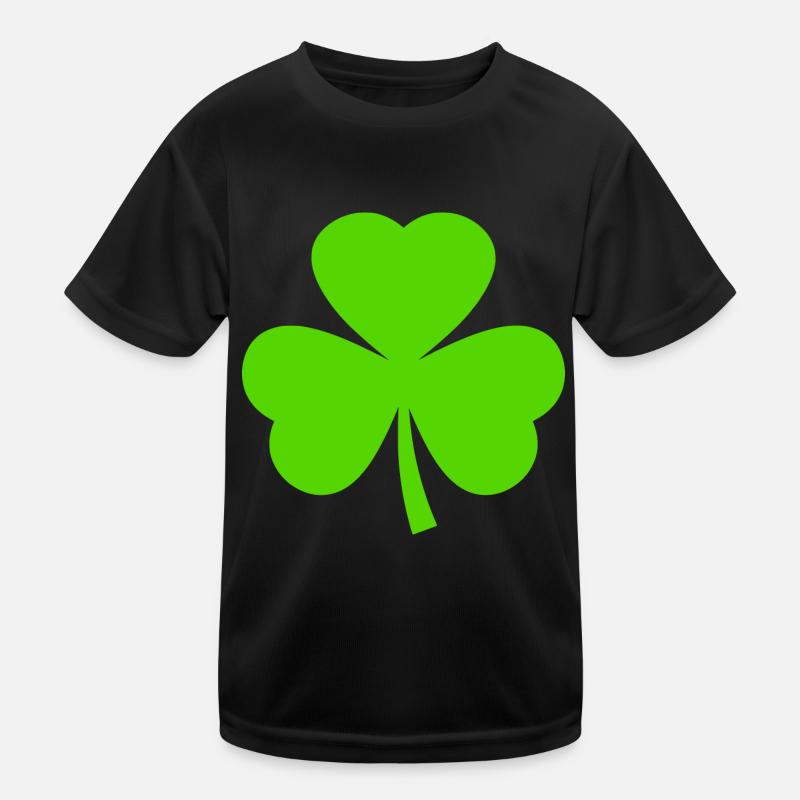 st patricks day kleeblatt Kinder Funktions-T-Shirt