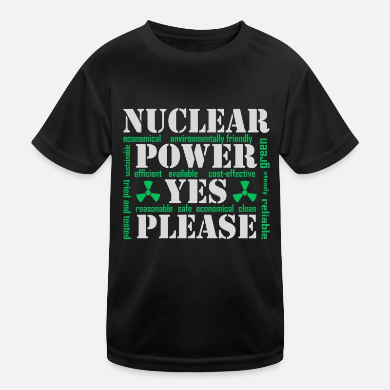 Atomkraft, Ja bitte, Kernenergie Kinder Funktions-T-Shirt