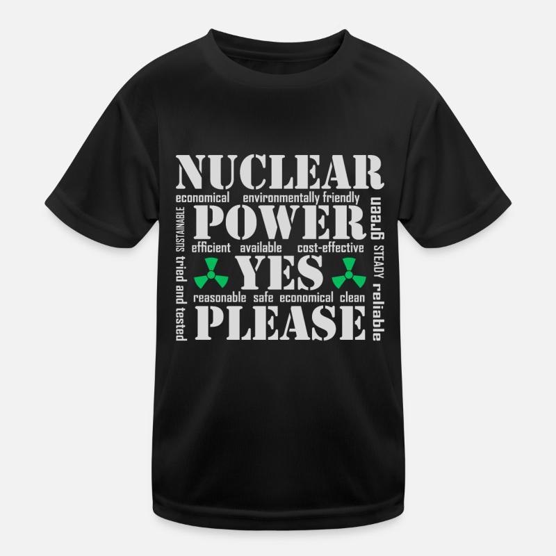 Atomkraft, Ja bitte, Kernenergie Kinder Funktions-T-Shirt