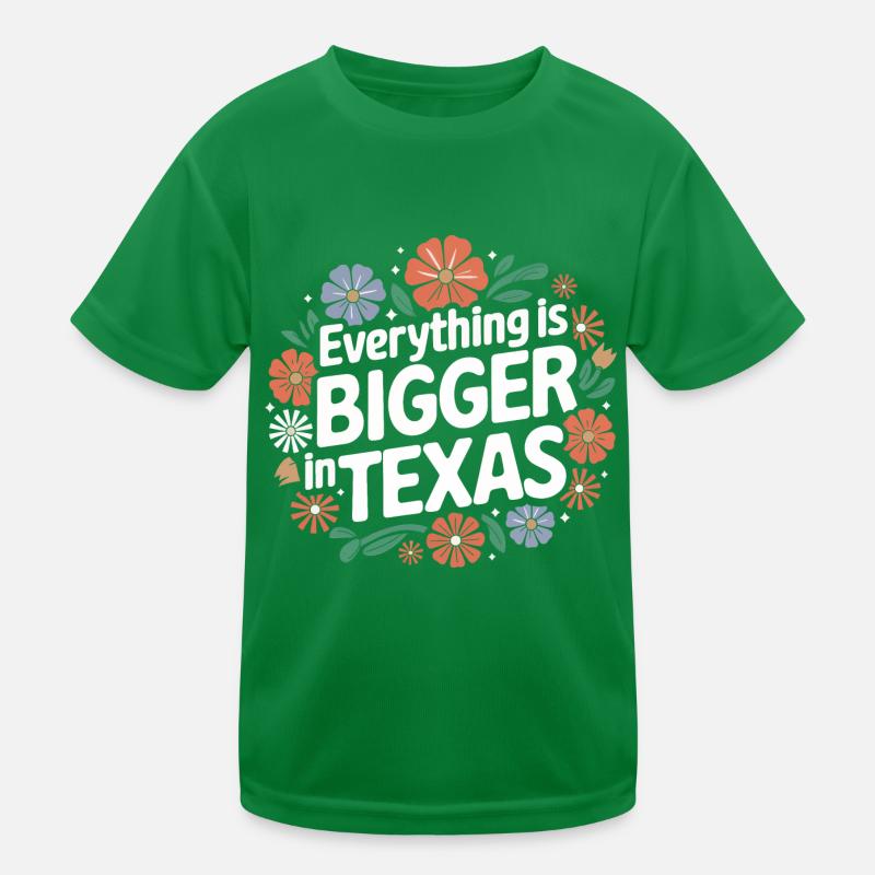 Texas State Texans Texas Kids Functional T-Shirt