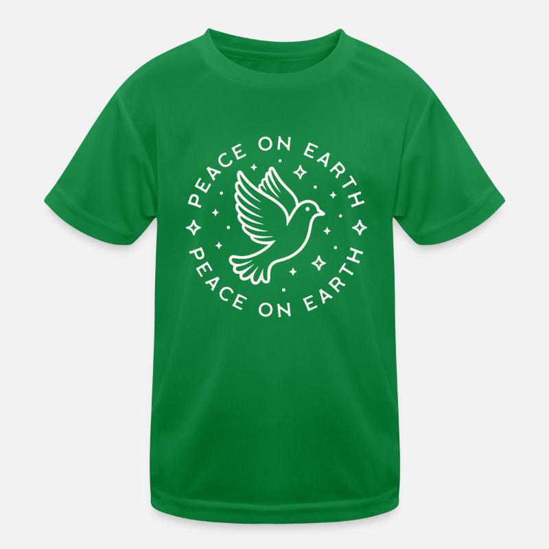 Friede auf Erden, Taube des Friedens Kinder Funktions-T-Shirt