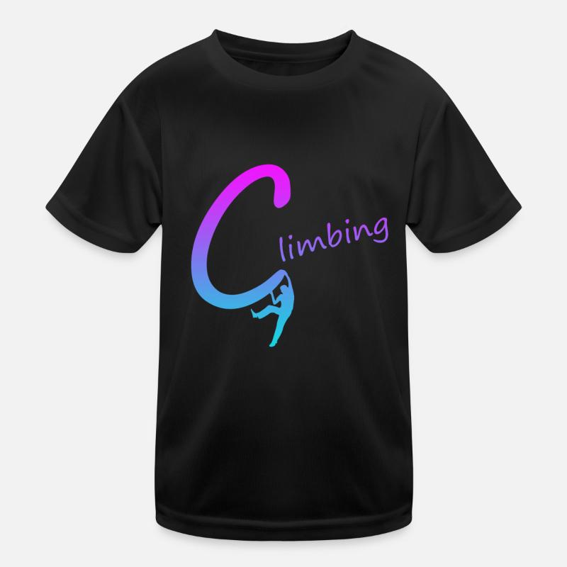 climbing Kinder Funktions-T-Shirt