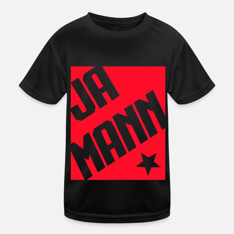 Ja Mann Kinder Funktions-T-Shirt