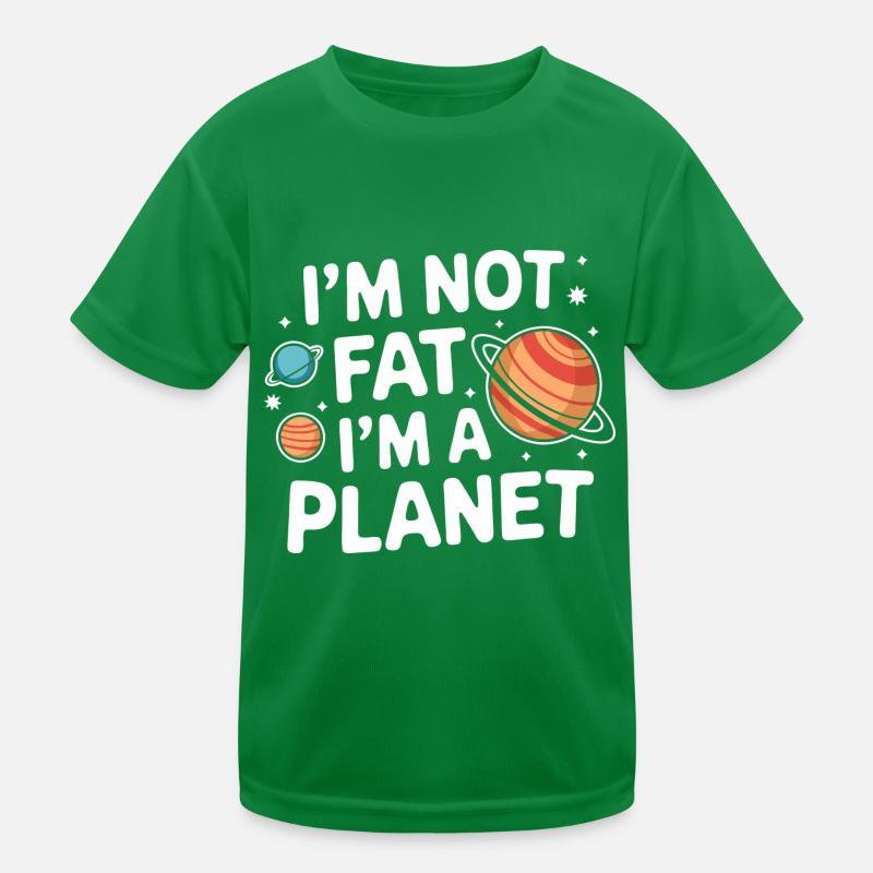Planet Solar System Astronomy Space Kids Functional T-Shirt