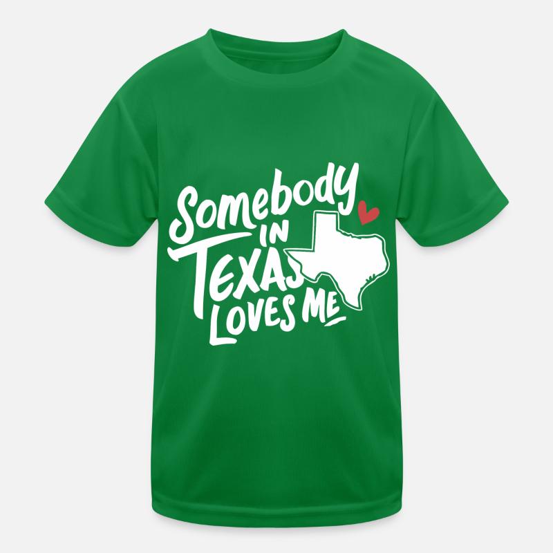 Texas State Texans Texas Kids Functional T-Shirt