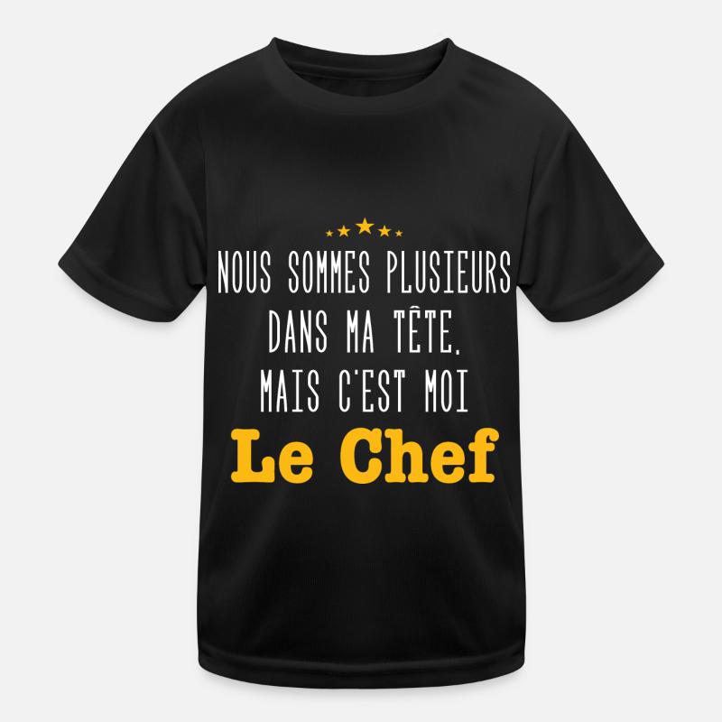 mais c'est moi le chef T-shirt sport Enfant