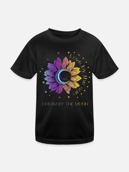 Boho Bohemian Cadeau spirituel - T-shirt sport Enfant - noir - Devant