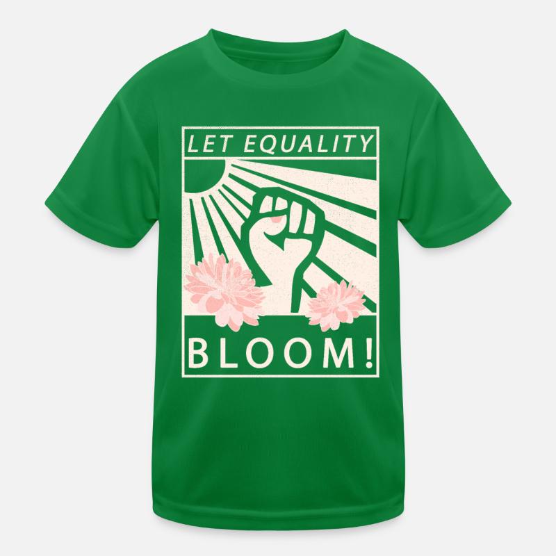 Égalité égalité féministe T-shirt sport Enfant