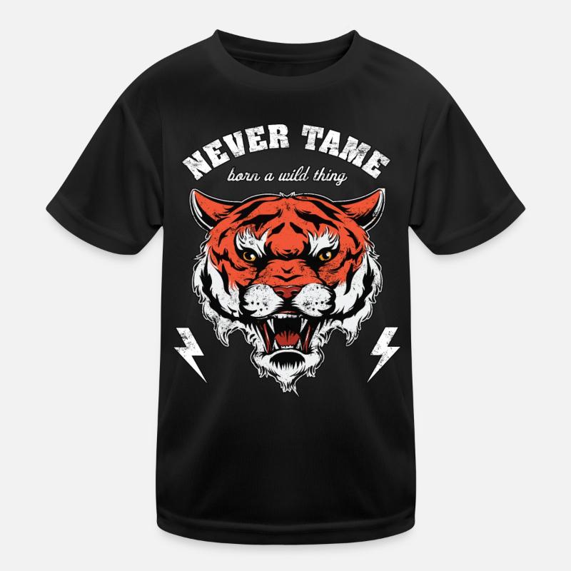 Tiger Kids Functional T-Shirt
