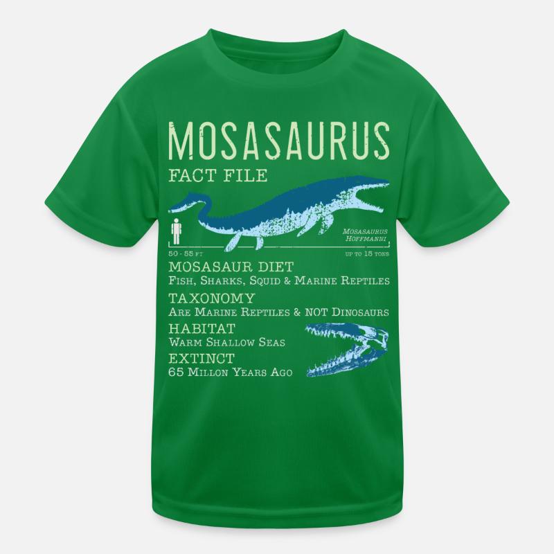Faits sur le mosasaure T-shirt sport Enfant