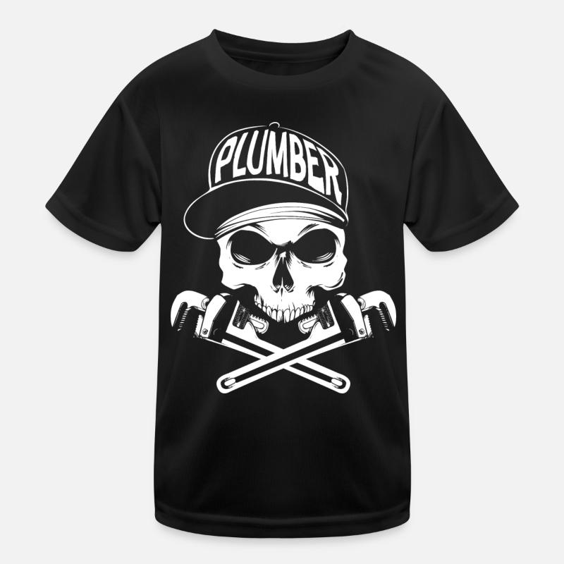 Klempner Kinder Funktions-T-Shirt