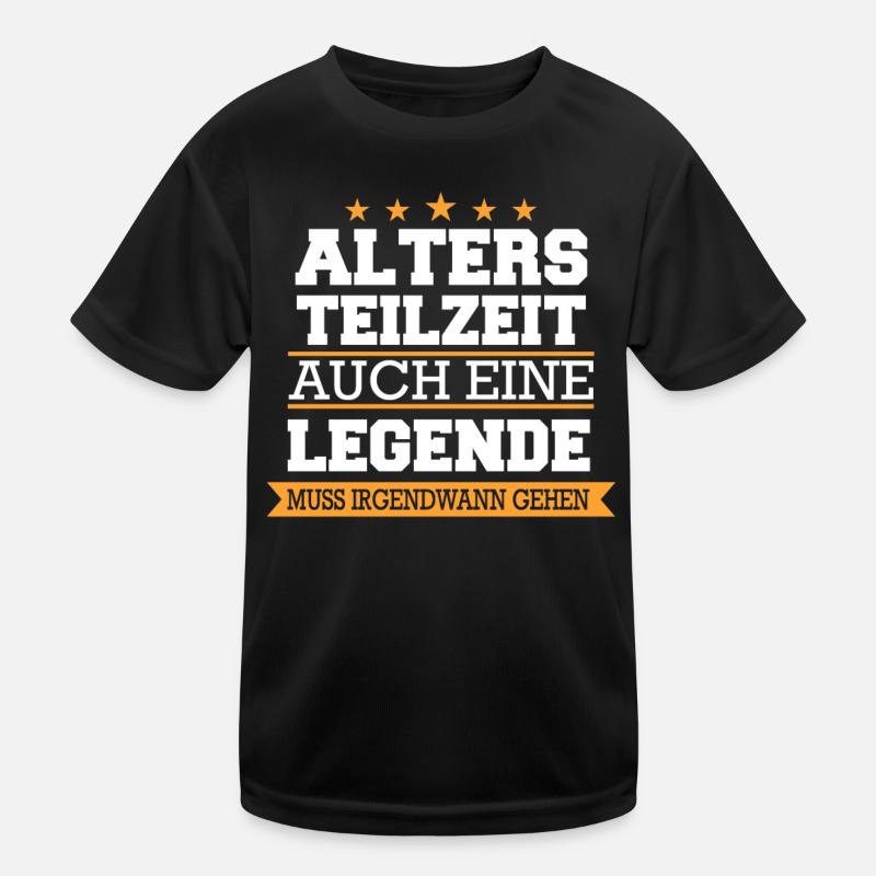 Altersteilzeit ATZ Kinder Funktions-T-Shirt