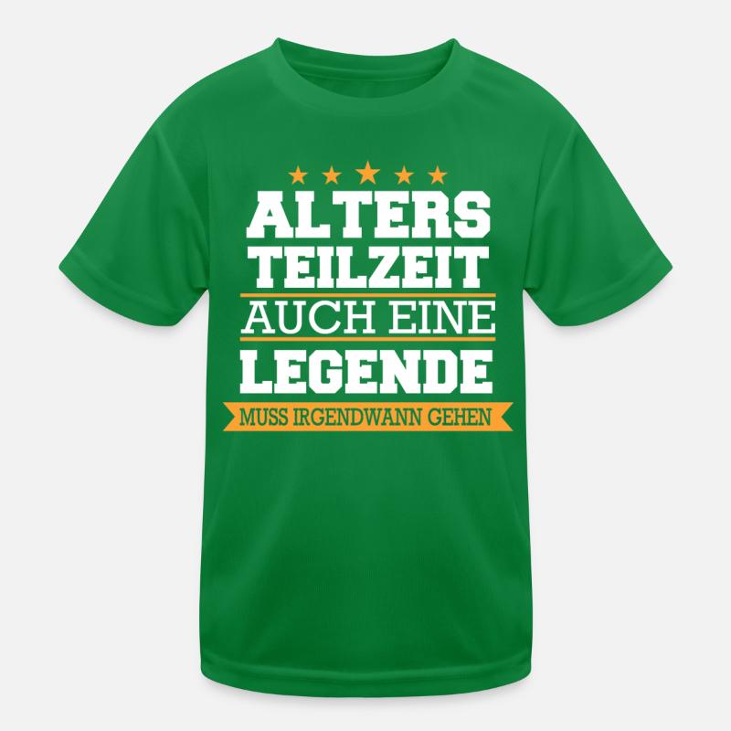 Altersteilzeit ATZ Kinder Funktions-T-Shirt
