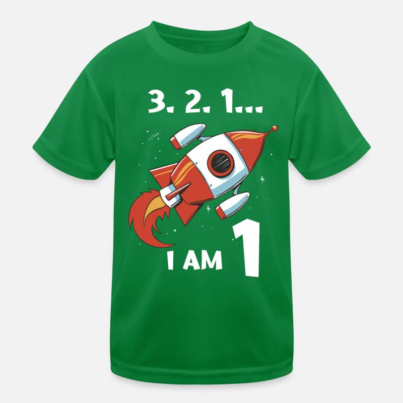 Geschenk 1 Jahr Geburtstagskind Kinder Funktions-T-Shirt