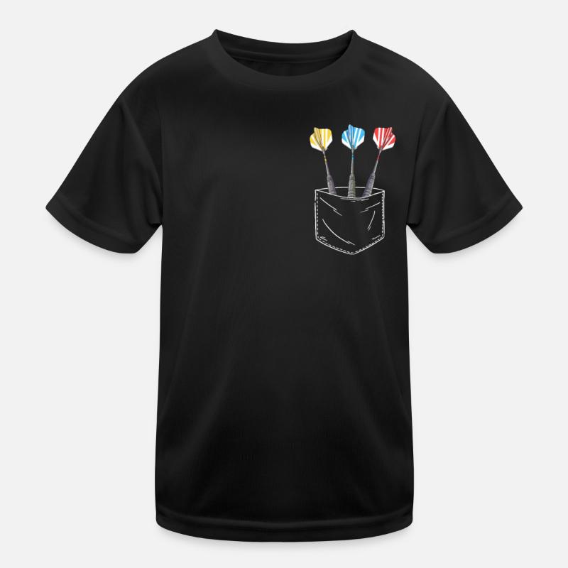 Darts Darts Darts Player Darts Kids Functional T-Shirt