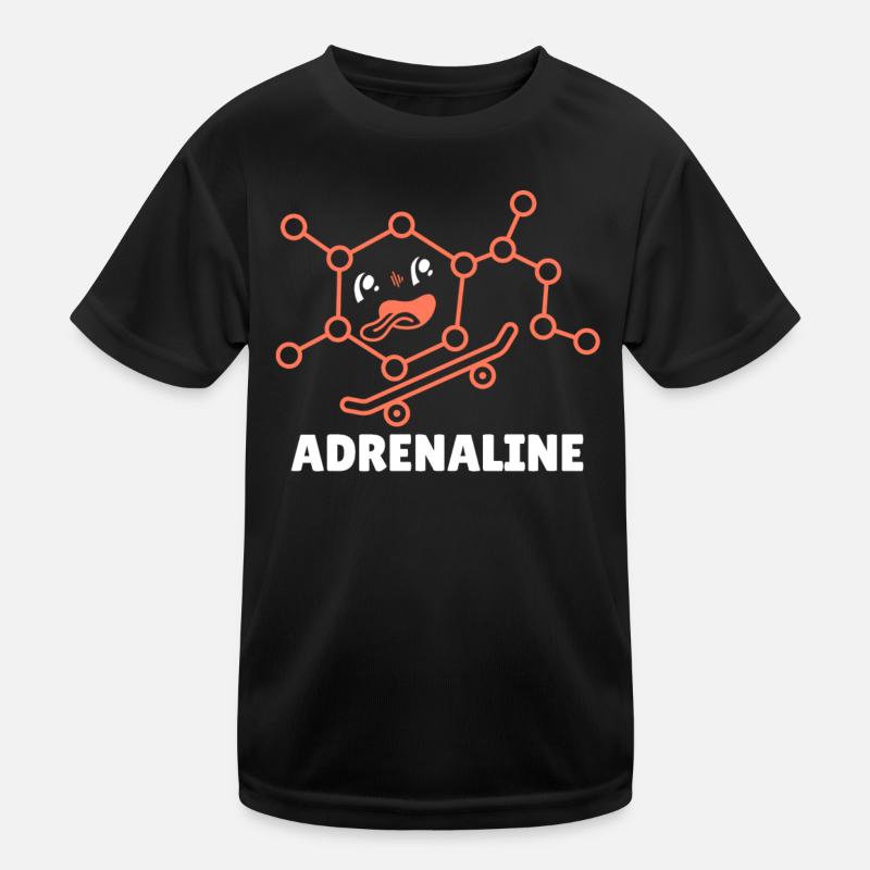 Chemiker Chemie Wissenschaft Atom Molecule Kinder Funktions-T-Shirt