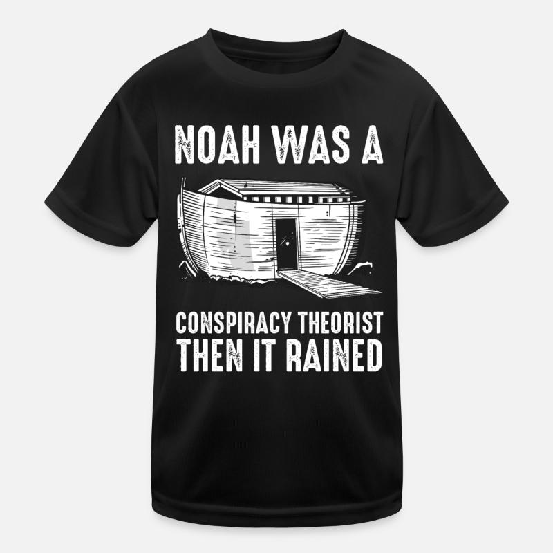 conspiracy theorist conspiracy theory Kids Functional T-Shirt