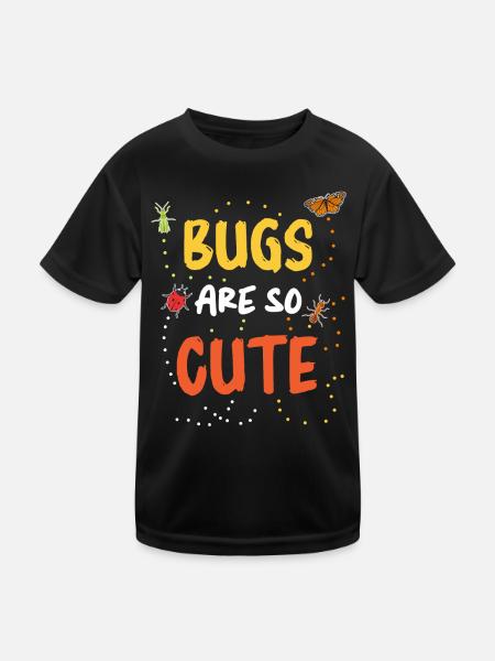 Insect Entomologist Biology - Kids Functional T-Shirt - black - Front