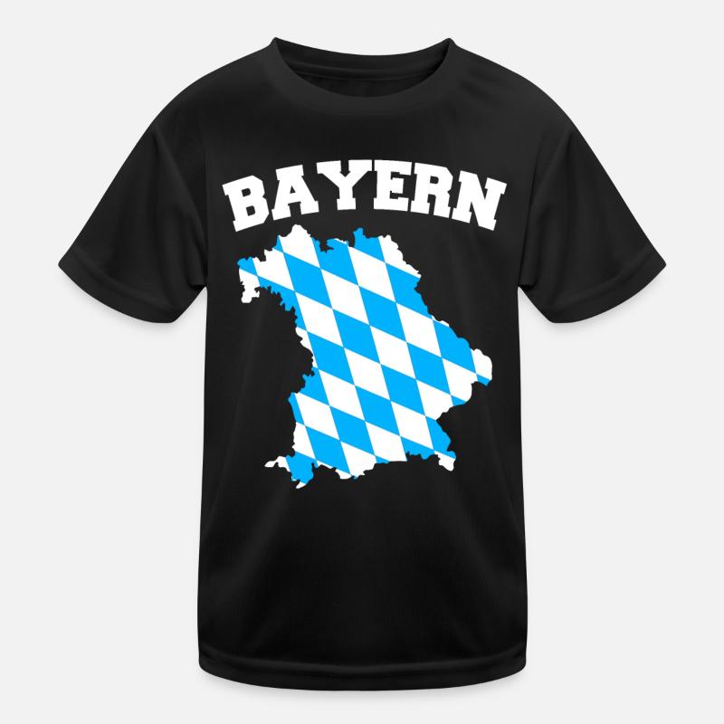 Land libre de Bavière Bavière T-shirt sport Enfant