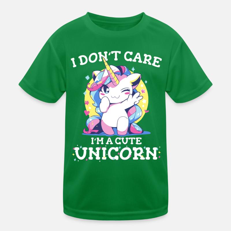 Einhorn Einhörner Märchen Magisch Kinder Funktions-T-Shirt