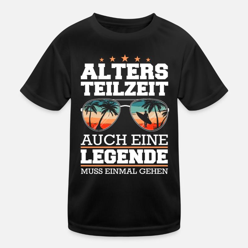 Altersteilzeit ATZ Kinder Funktions-T-Shirt