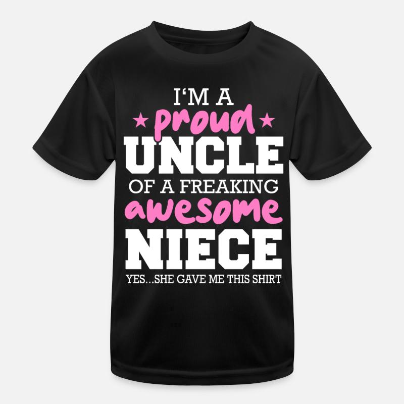 Uncle Fmilie Great-Uncle Uncle Kids Functional T-Shirt