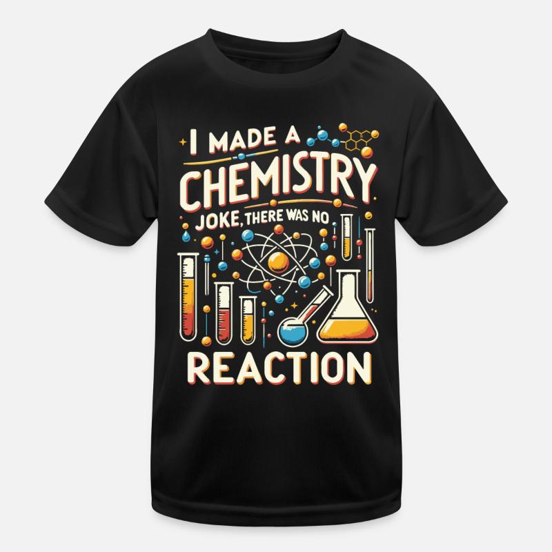 Chemiker Chemie Wissenschaft Atom Molecule Kinder Funktions-T-Shirt