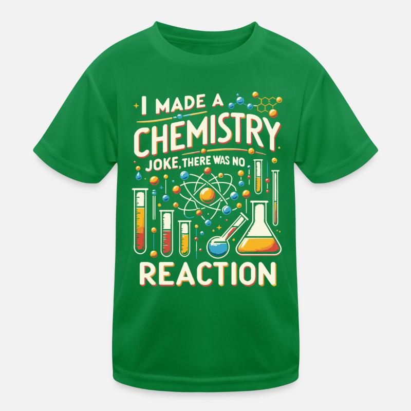 Chimiste Chimie Science Atome Molécule T-shirt sport Enfant