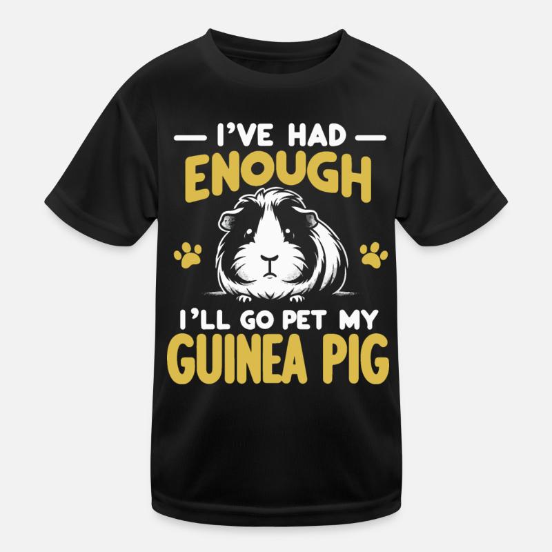 guinea pig Kids Functional T-Shirt