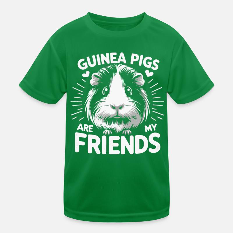 Guinea pig Kids Functional T-Shirt