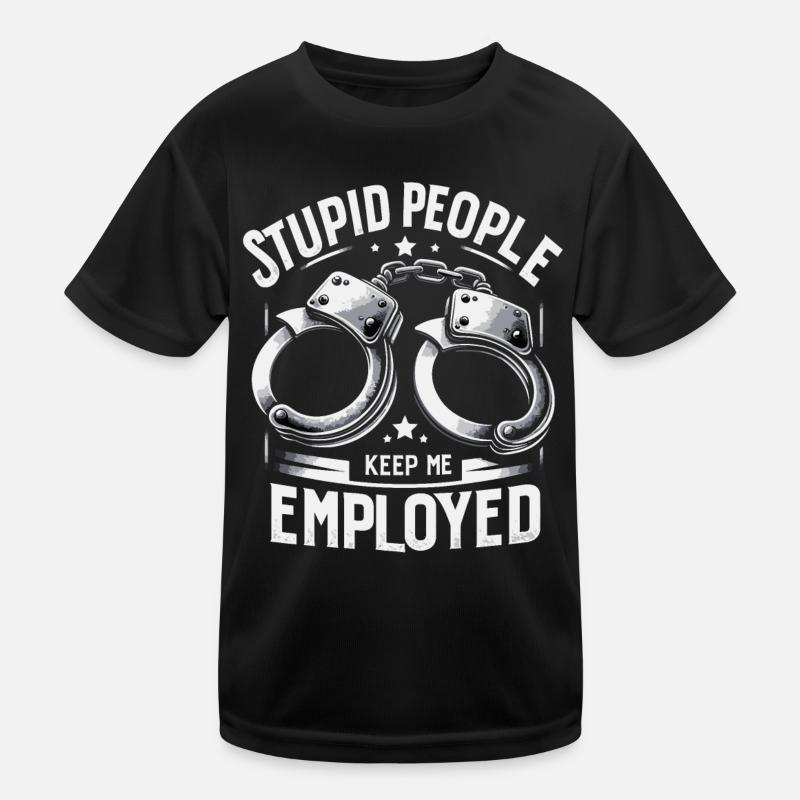 Agent correctionnel Gardien Agent correctionnel T-shirt sport Enfant