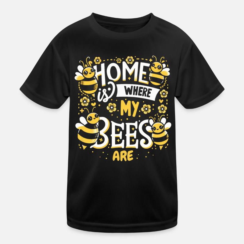honey bee, beekeeper, bee, bee Kids Functional T-Shirt