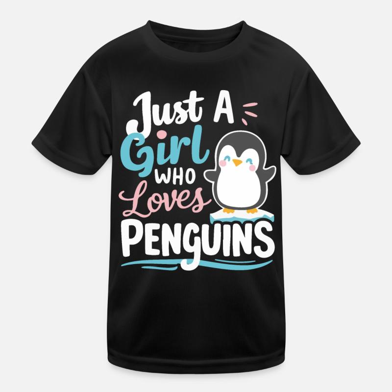 Penguin Penguin Animal Kids Functional T-Shirt