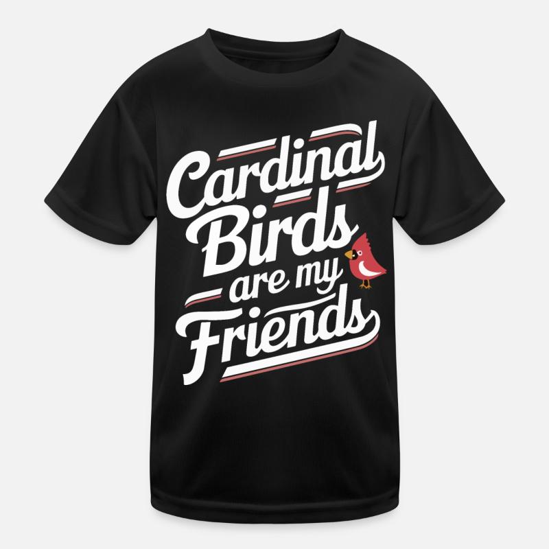 Kardinal Rotkardinal Vogel Roter Kardinal Kinder Funktions-T-Shirt