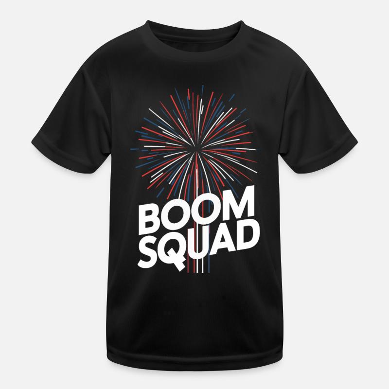 Pyrotechnie Feux d’artifice Pyrotechnie T-shirt sport Enfant