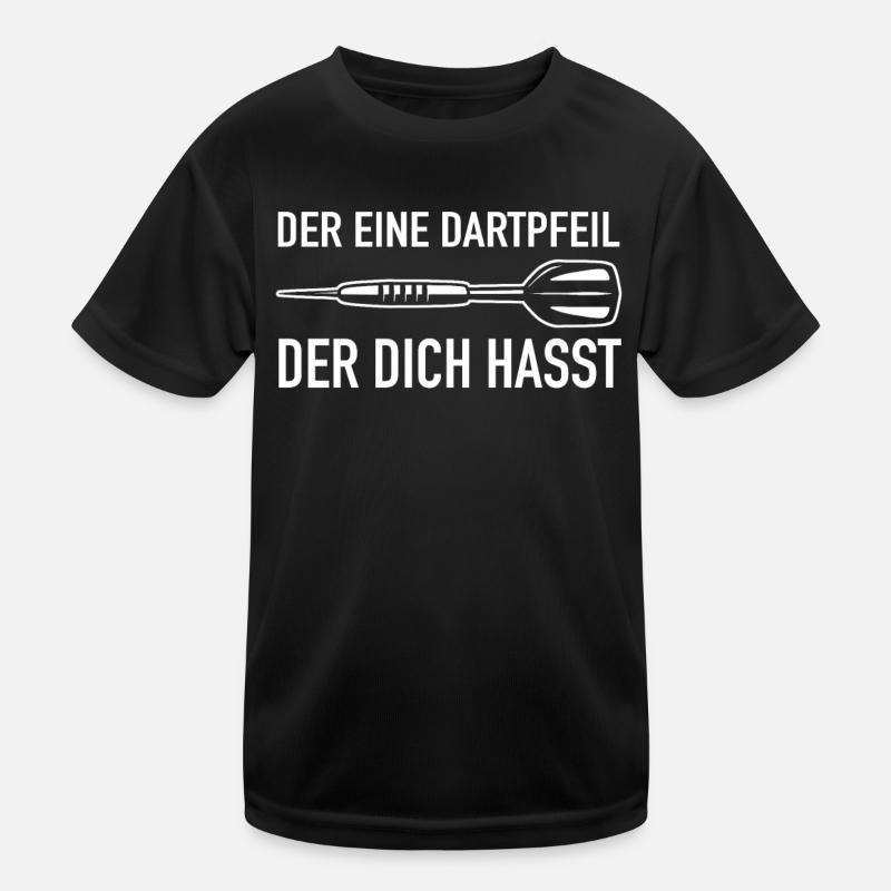 Darts Darts Darts Players Darts Kids Functional T-Shirt