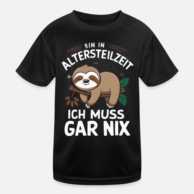 Altersteilzeit ATZ Kinder Funktions-T-Shirt