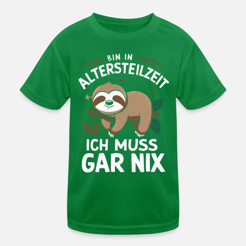 Altersteilzeit ATZ Kinder Funktions-T-Shirt