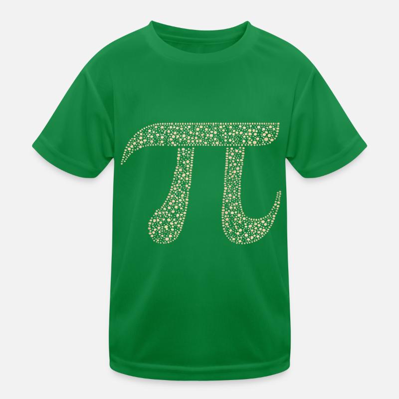 Pi Chiffres Math Nerd Cercle Nombre Pi Symbole T-shirt sport Enfant
