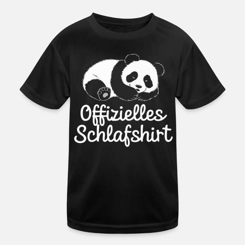 Panda Panda Bear Pandas Kids Functional T-Shirt