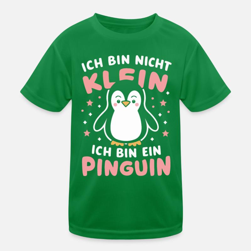 Pinguin Zwergpinguine Kaiserpinguin Kinder Funktions-T-Shirt